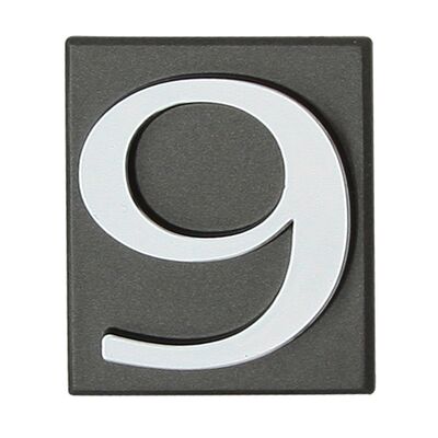 Cyfra "9" INV grafit