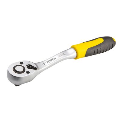Grzechotka odgięta 1/2", 255 mm TOPEX