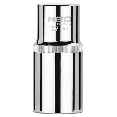 Nasadka sześciokątna długa 1/2", 27 mm, Superlock NEO