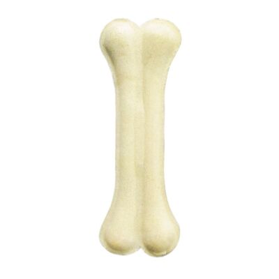 Kość prasowana dla psa 10 cm biała Happet