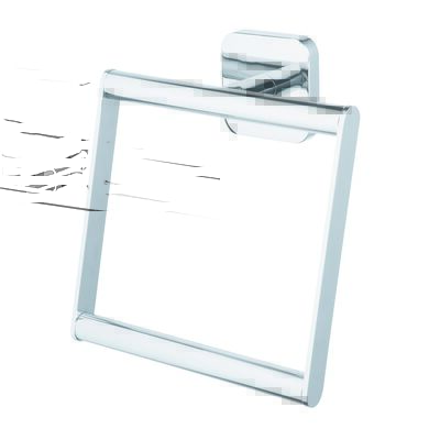 Wieszak kwadratowy Forte 2-Way Fix chrom