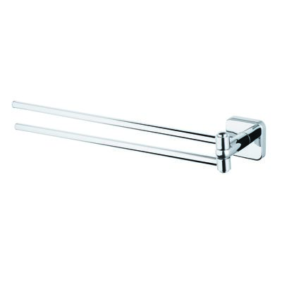 Wieszak dwuramienny Forte 2-Way Fix chrom