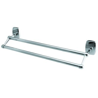 Wieszak kąpielowy 2 x 610 mm Oregon chrom
