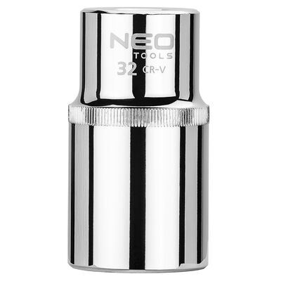 Nasadka dwunastokątna długa 1/2", 32 mm NEO