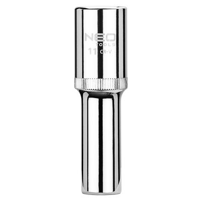 Nasadka dwunastokątna długa 1/2", 11 mm NEO