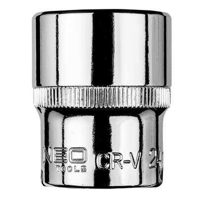 Nasadka sześciokątna 1/2", 24 mm NEO
