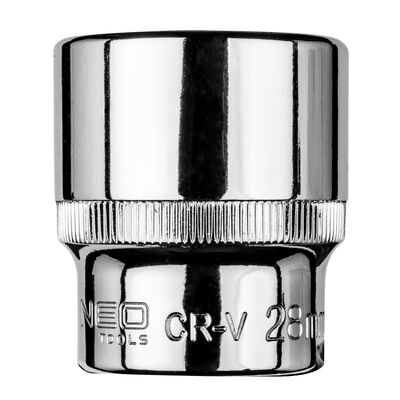Nasadka sześciokątna 1/2", 27 mm NEO
