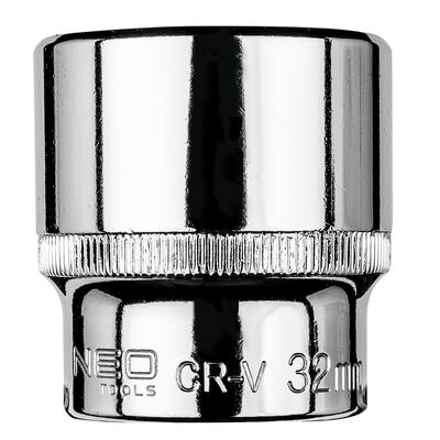 Nasadka sześciokątna 1/2", 32 mm NEO