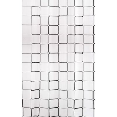 Zasłonka Peva Malta 2 200 x 180 cm czarno-biały