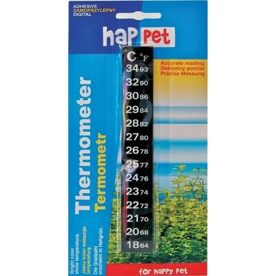 Termometr akwarystyczny samoprzylepny happet
