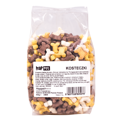 Przysmak dla psa ciasteczka wanilia 500 g Happet