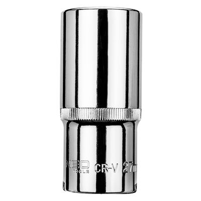 Nasadka sześciokątna długa 1/2", 27 mm NEO