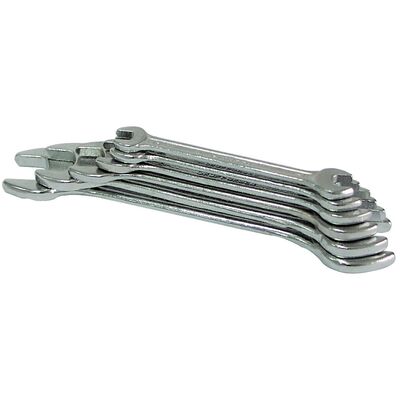 Klucz płaski MEGA komplet 12 sztuk, (6-32 mm)