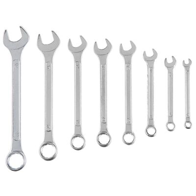 Klucz płasko - oczkowy 6 - 19 mm, zestaw 8 sztuk Top Tools
