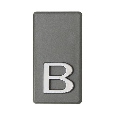 Litera "B" INV grafit