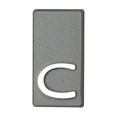 Litera "C" INV grafit