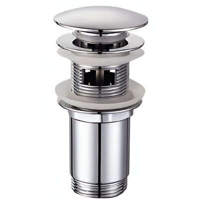 Korek klik-klak 1 1/4" mosiężny, duży grzybek