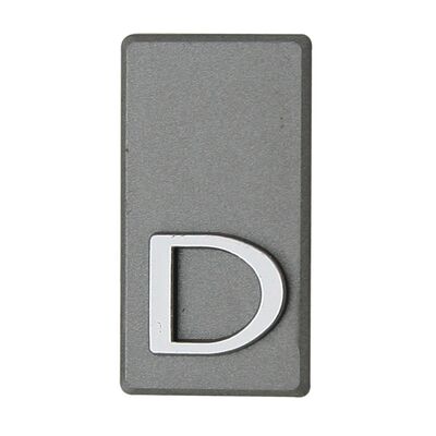 Litera "D" INV grafit