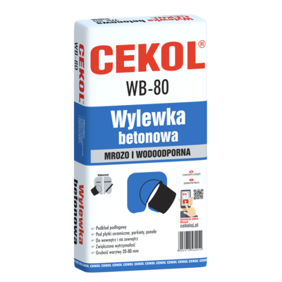 Wylewka betonowa 5 kg CEKOL