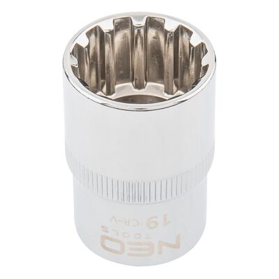 Nasadka Spline 1/2", 19 mm NEO
