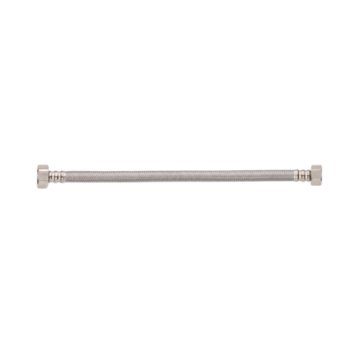Wężyk w oplocie ze stali nierdzewnej 1/2" x 3/8" 50 cm GW Invena