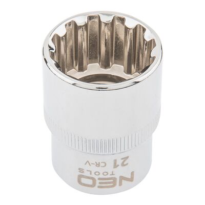 Nasadka Spline 1/2", 21 mm NEO