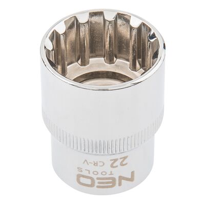 Nasadka Spline 1/2", 22 mm NEO