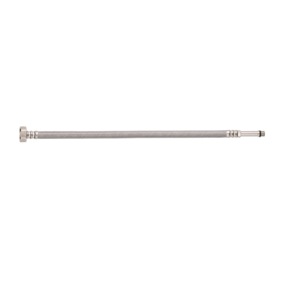 Wężyk w oplocie ze stali nierdzewnej z długą końcówką 1/2" x M10 30 cm GW/GZ Invena