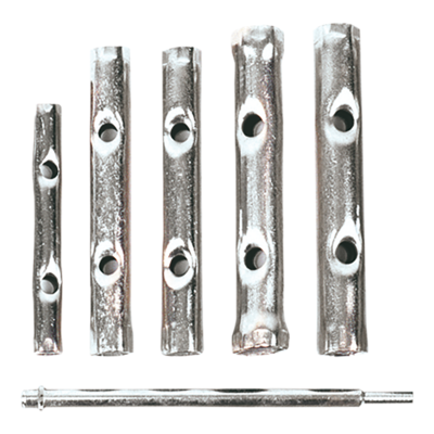 Klucz rurowy 8 - 17 mm, zestaw 6 sztuk Top Tools