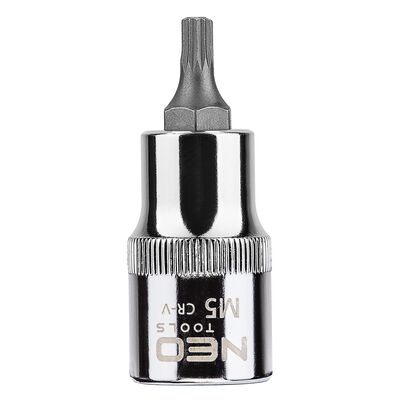 Końcówka Spline na nasadce 1/2", M5 x 55 mm NEO