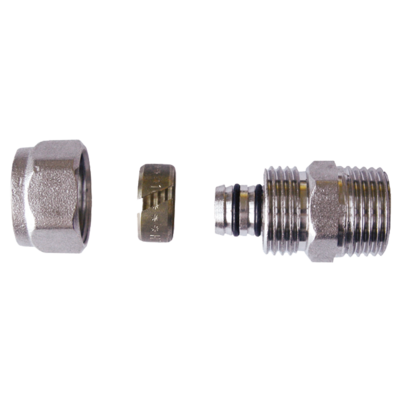 Złączka z gwintem zewnętrznym 1/2"x16x2 Invena Prov