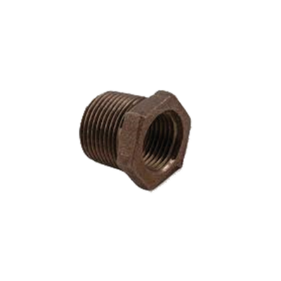 Złączka czarna redukcyjna nakrętno-wkrętna 241 1/2"x3/4" Invena