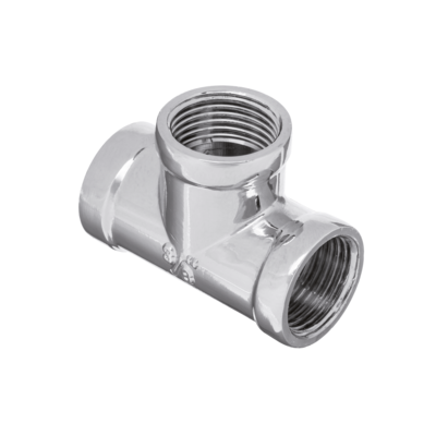 Trójnik chromowany 1/2" GW Invena