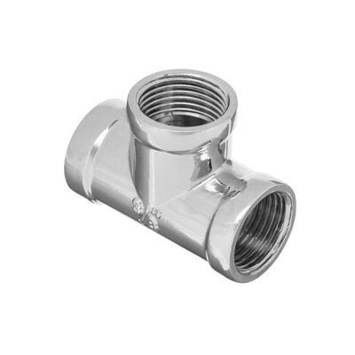 Trójnik chromowany 3/4" GW Invena