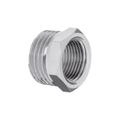 Redukcja chromowana 1/2"x3/8" GW/GZ Invena