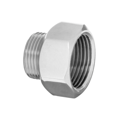 Redukcja nakrętno-wkrętna chromowana 1/2"x3/8" GW/GZ Invena