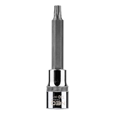 Końcówka Torx na nasadce 1/2", T40 x 100 mm NEO