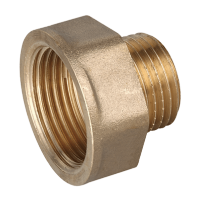 Redukacja mosiężna nakrętno-wkrętna 1"x1/2" GZ/GW Invena
