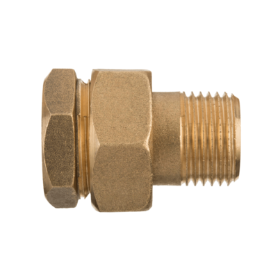 Śrubunek mosiężny prosty oring 3/4" Invena