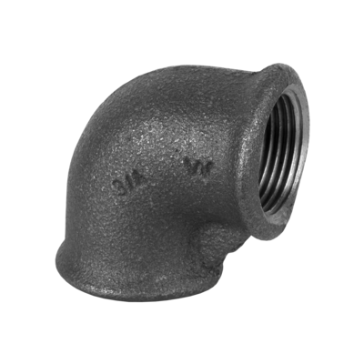 Kolano czarne Atusa nakrętne 90 typ A1 1/2" GW Invena