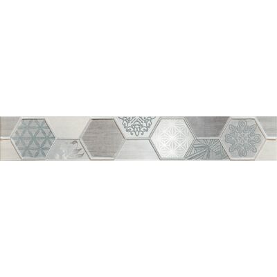 Listwa ścienna Pinia grey 44,8 x 7,1 Gat.1