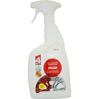 Żel do felg z "efektem krwawienia" 750 ml 4CAR Premium Quality