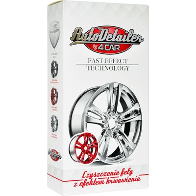 Żel do czyszczenia felg + szczoteczka 500 ml AutoDetailer by 4CAR