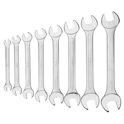Klucz płaski dwustronny 6 - 22 mm, zestaw 8 sztuk NEO