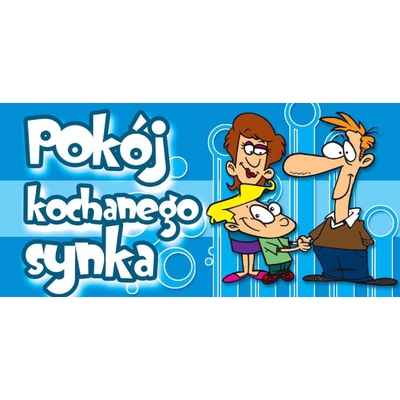 Oznaczenie "Pokój kochanego synka" 9 x 20
