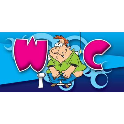 Oznaczenie "WC" 9 x 20