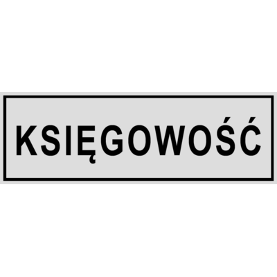 Oznaczenie "Księgowość 8 x 22