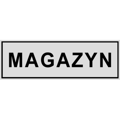Oznaczenie "Magazyn" 8 x 22
