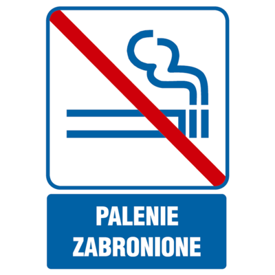 Oznaczenie "Palenie zabronione" 14,8 x 21