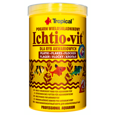 Pokarm dla ryb Ichtio-Vit płatek 1000 ml / 200 g Tropical